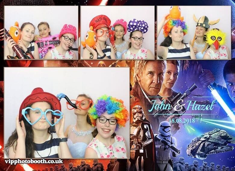 Personalised photo booth prints